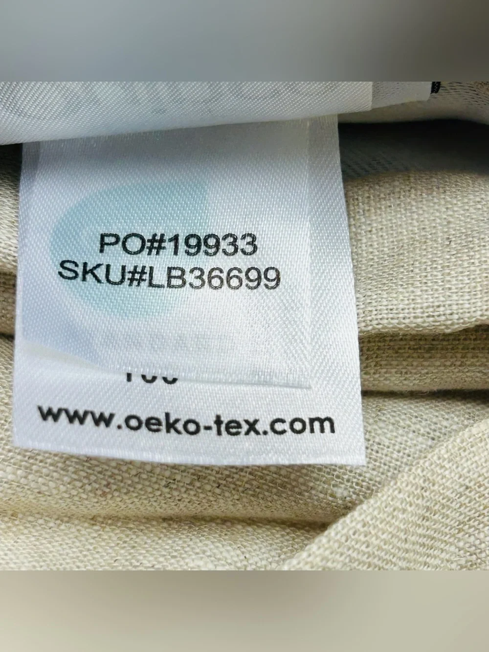 NWT QUINCE Set Of 2 48x108 European Linen True Blackout Curtains Flax 9056